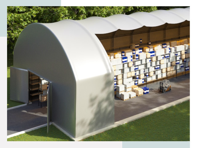 Тентовые ангары в Кандалакше