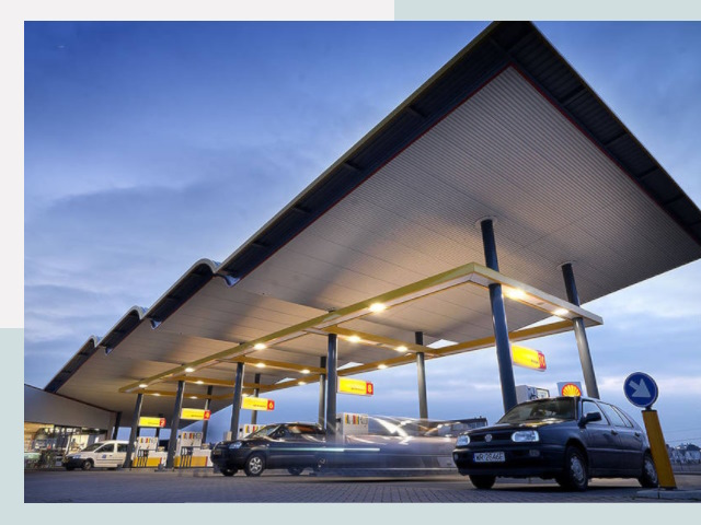 Навесы для АЗС в Кандалакша от 606 руб. - Защита и комфорт