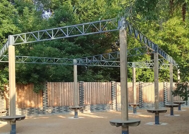 Терраса из металлоконструкций под ключ, проектирование, изготовление и монтаж от СтальСтрой-Кнд